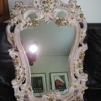 Hand Carved French Style Decorative Mirror