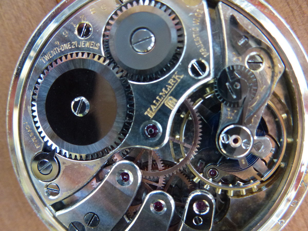 Swiss Hallmark 21 jewel pocket watch Collectors Weekly