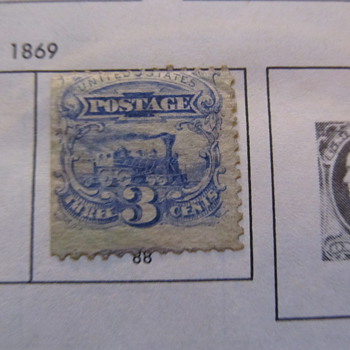 Old stamps multinational 1800s and up