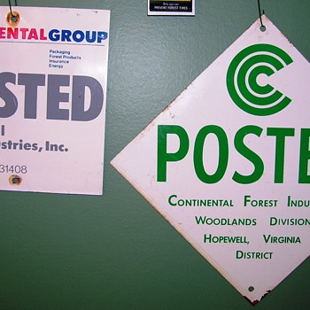 Tree Signs, pt3: Continental Can Co. - Signs