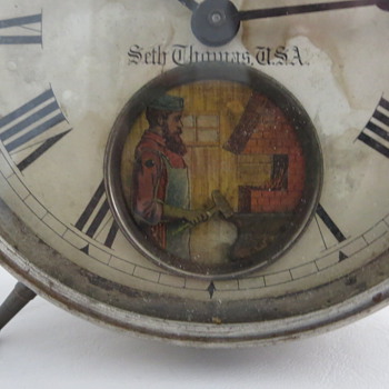 1880's Seth Thomas Alarm Clock - Clocks