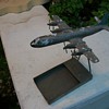 1950's Raise Up Desk Set model of a Lockheed Turboprop Electra