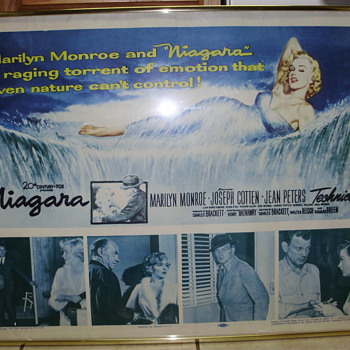 Marilyn Monroe Rare Niagara Movie Poster - Posters and Prints