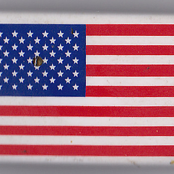 US Flag pin from China