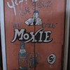 Old Moxie Sign - wooden