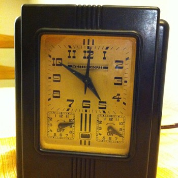 Westinghouse timer clock - Art Deco