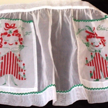 Kitschy Holiday Hostess Apron