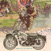 1954  A.J.S. Motorcycle Advertisement