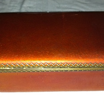 Small enameled box