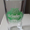 Three beer glasses.....