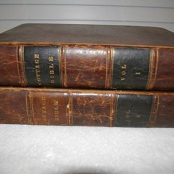 Family Bibles Dated 1834 - Books