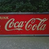 1940's Drug Store Style Coca Cola Sign