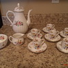 Royal Worcester Roanoke pattern coffee service