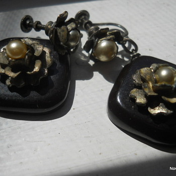 Flea Market Earrings - Costume Jewelry