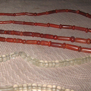 A 2000 BC HAND MADE CRYSTAL NECKLECES - Native American