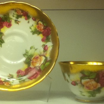 Royal Chelsea Cup and Saucer Set - China and Dinnerware
