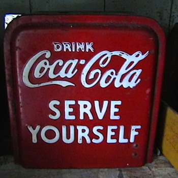 Coin Mechanism Housing for a 1940 Coca-Cola Round-About Vending Machine