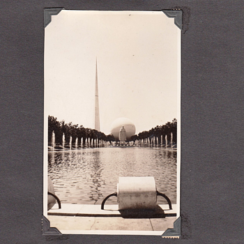 1939 Worlds Fair Snapshot Album of High Quality collection Jim Linderman