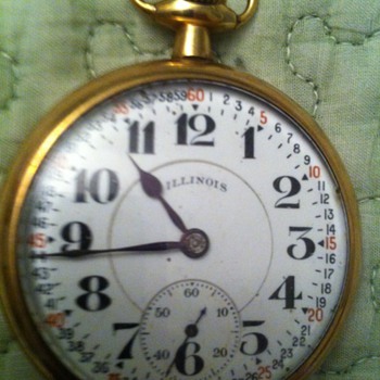 Great Grandfathers Illinois Pocket Watch - Pocket Watches