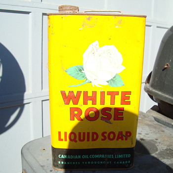 liquid soap  from white rose 