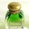 CZECH GLASS, BRITISH SILVER: A SET