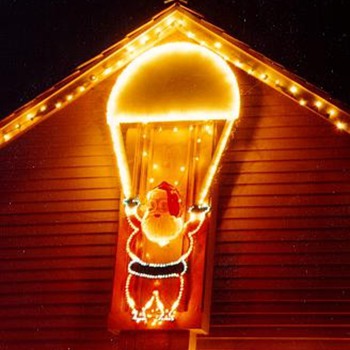 Hand crafted xmas deco