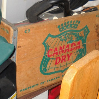 Canada Dry Crate - Advertising