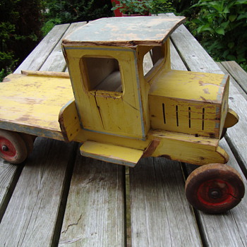 vintage toy truck
