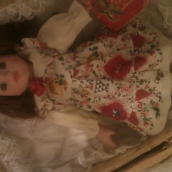 doll dont now where it came from handcrafted and genuin tags