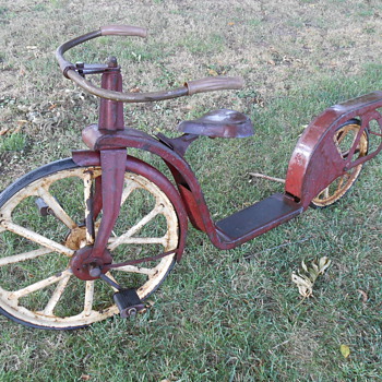  Antique scooter/bicycle