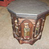 medievil times folk art table