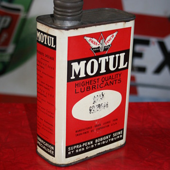 motul oil can - Petroliana
