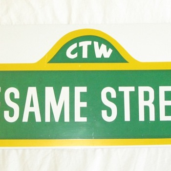 Sesame Street Sign - Signs