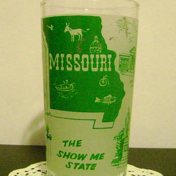 Missouri Souvenir Glass - Glassware