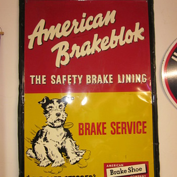 American Brakeblok Sign