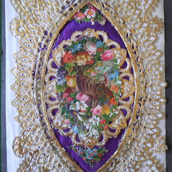 Antique Greeting Card 1869 - Victorian Era