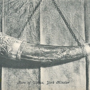 HORN OF ULPHUS (or ULF), YORK MINSTER. - Postcards