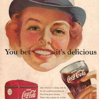 1952 - Coca Cola Advertisement