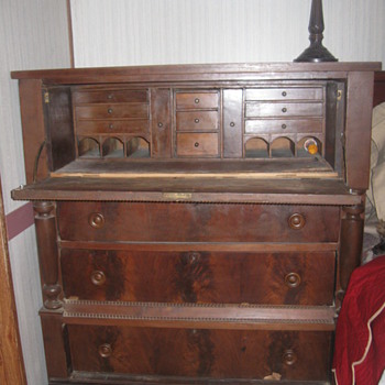 1857 Walnut Desk 