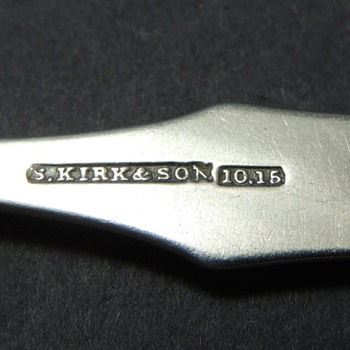 Coin Silver Spoon S. KIRK & SON