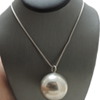 .800 Silver Bola Pendent