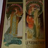 Unknown Mystery French Art Nouveau Mucha Alphonse Picture (on glass?) Original? 