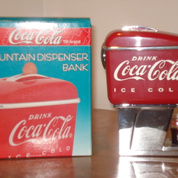 Coca Cola Fountain Dispencer Bank - Coca-Cola