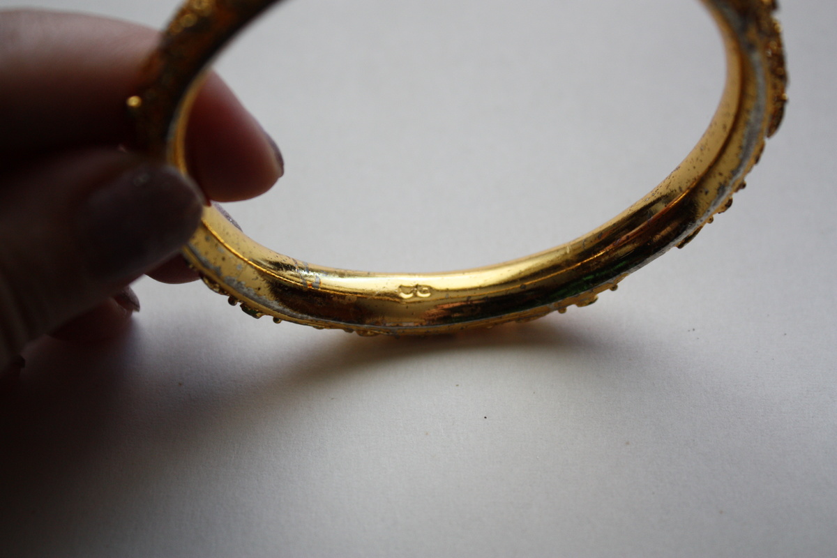 Bangle marked GG or CG  Collectors Weekly