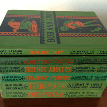 My collection of Vintage Bob & Judy Readers