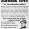 1955 - Gilbert "American Flyer" Train Set Advertisement