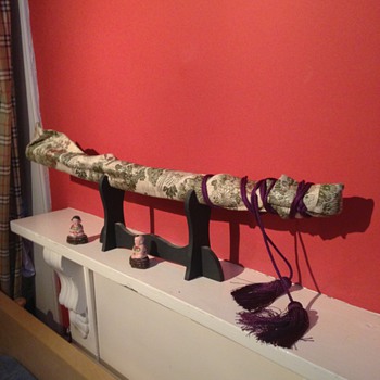 Hand folded Samurai Sword WW2  - Military and Wartime