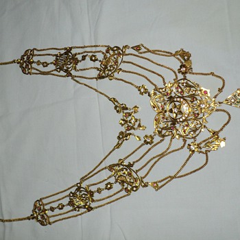 Antique Gold Necklace.