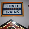 Lionel Train Sign