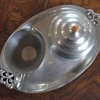 Pewter Creamer Sugar Tray Denmark Mandix
